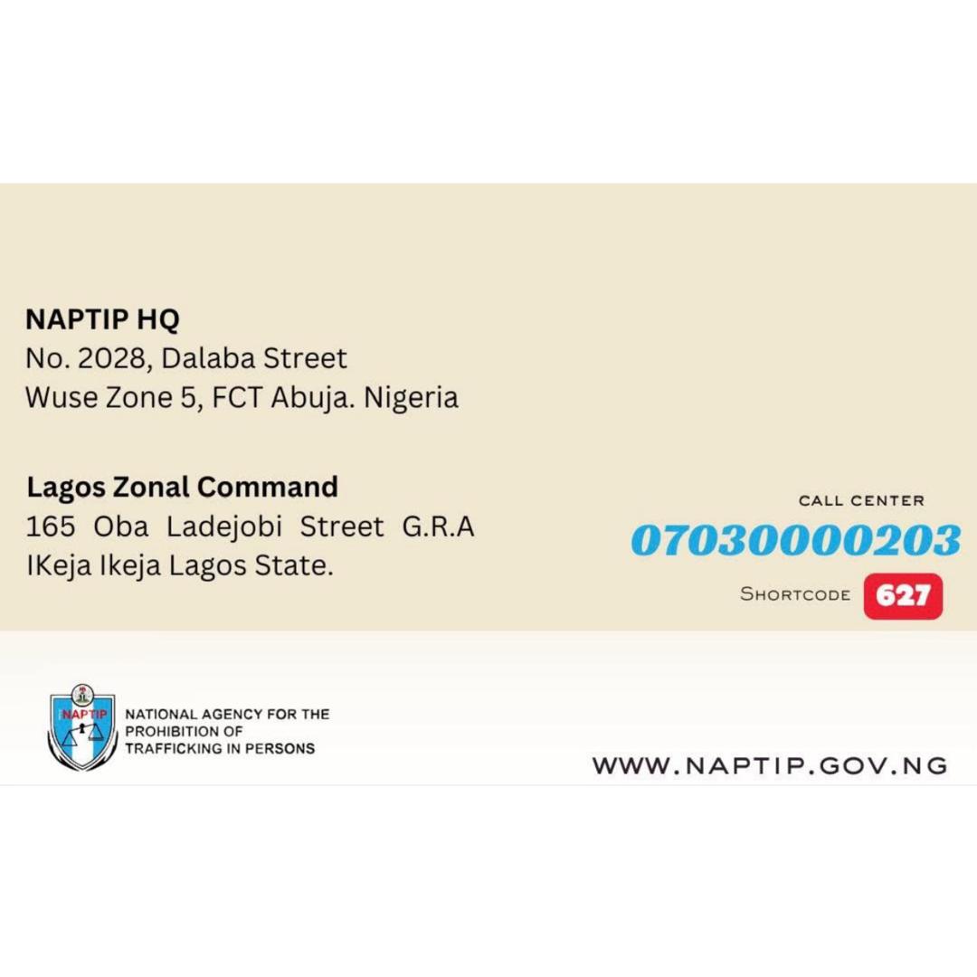 NAPTIP launches investigation into alleged cases of sexu@l ass@ult in daycare centers hours after a X user made wide claims about his time at singer Simiâs motherâs daycare